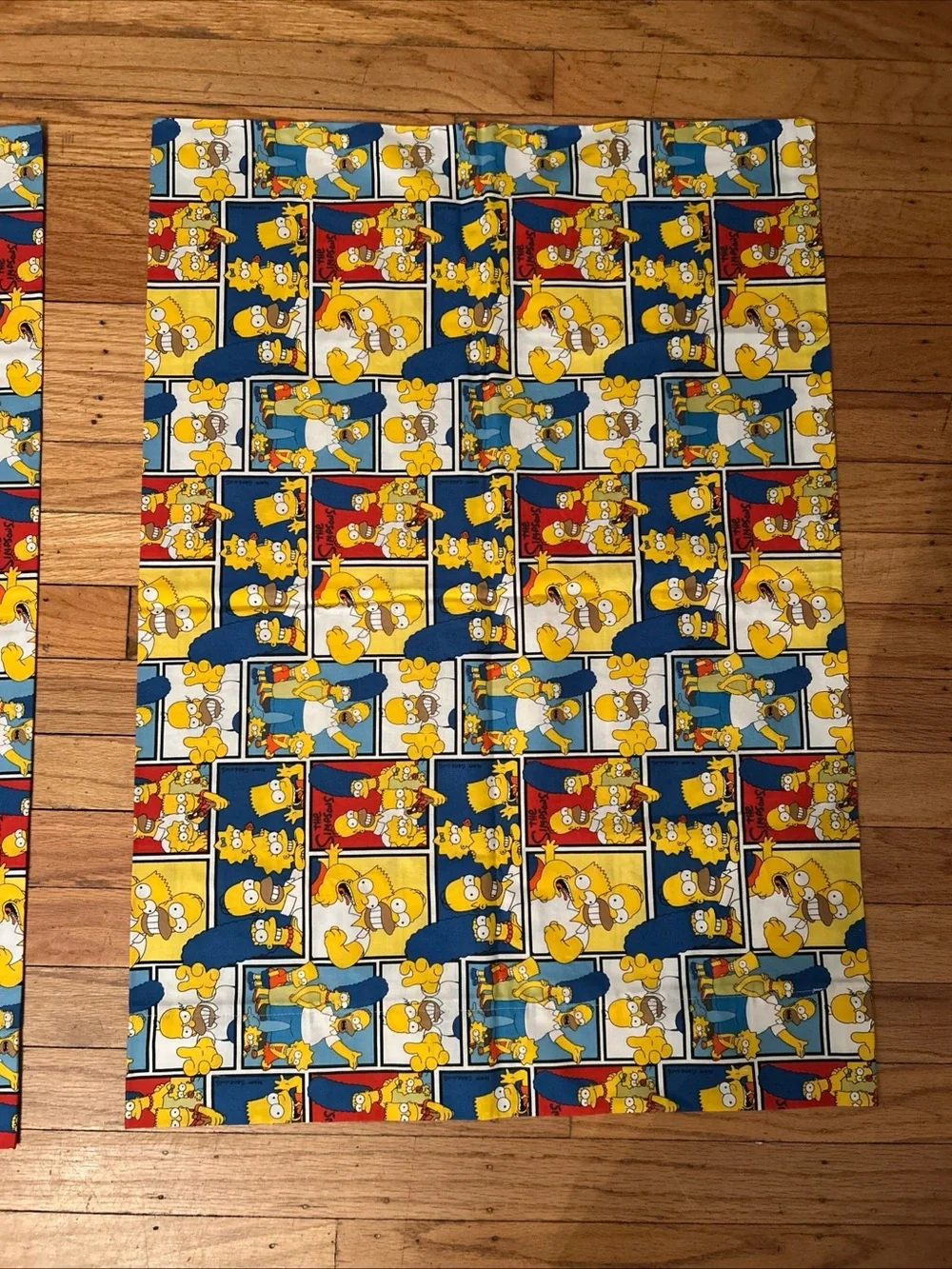 Simpsons Inspired Pillowcases (2) Cartoon Bart Homer Marge Maggie Simpson